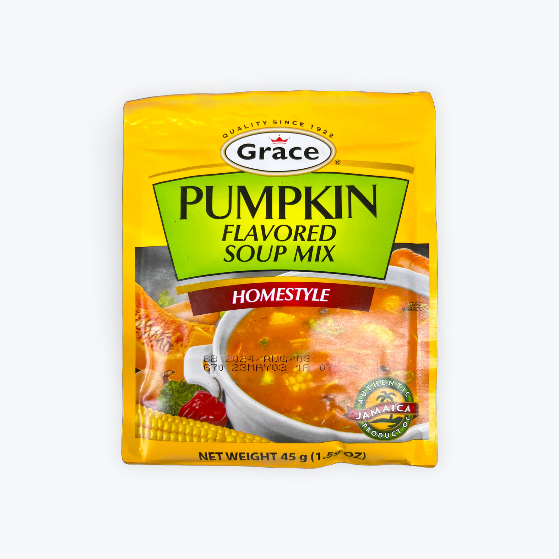 Grace Pumpkin Flavored Soup Mix 1.59oz.