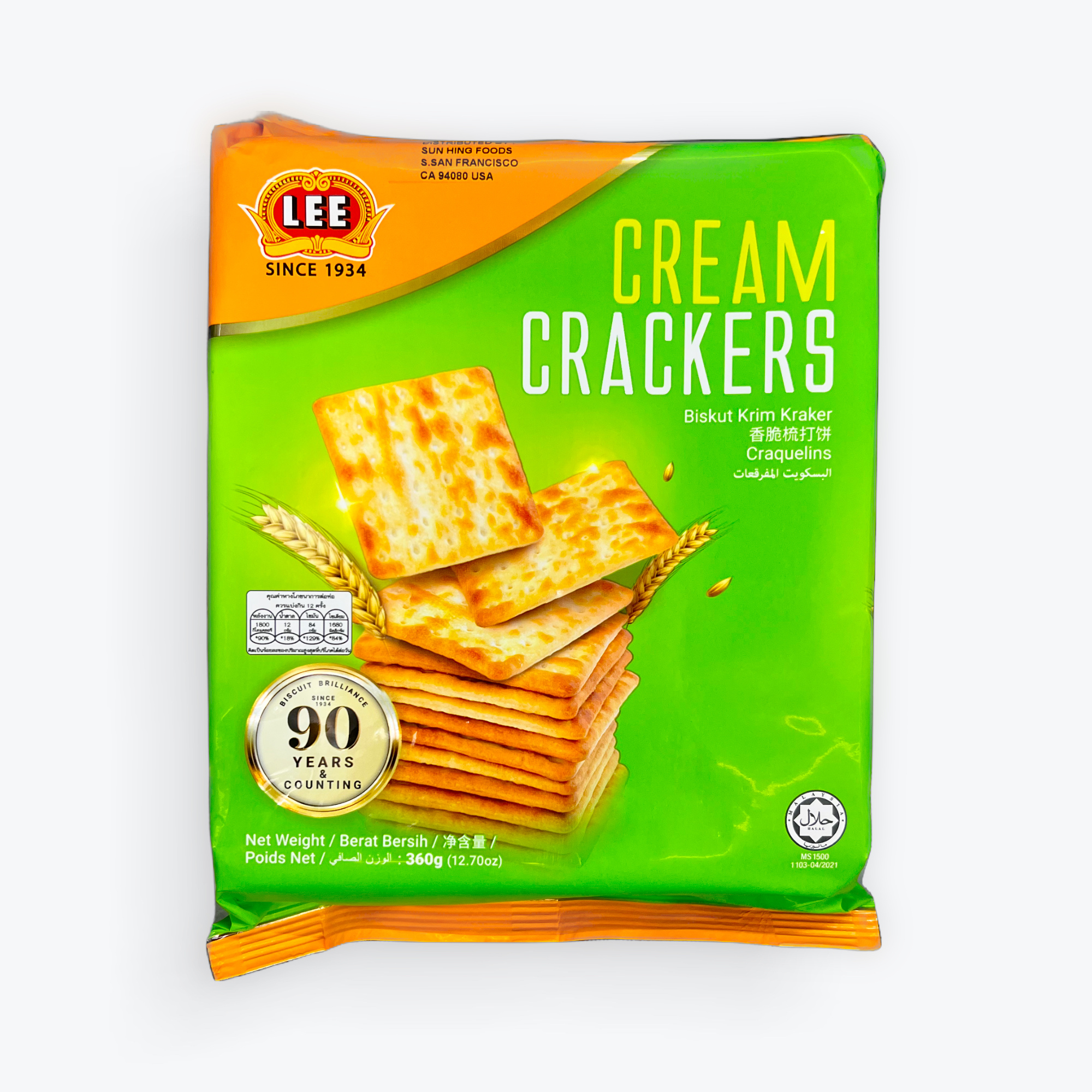 LEE Cream Crackers 12oz.
