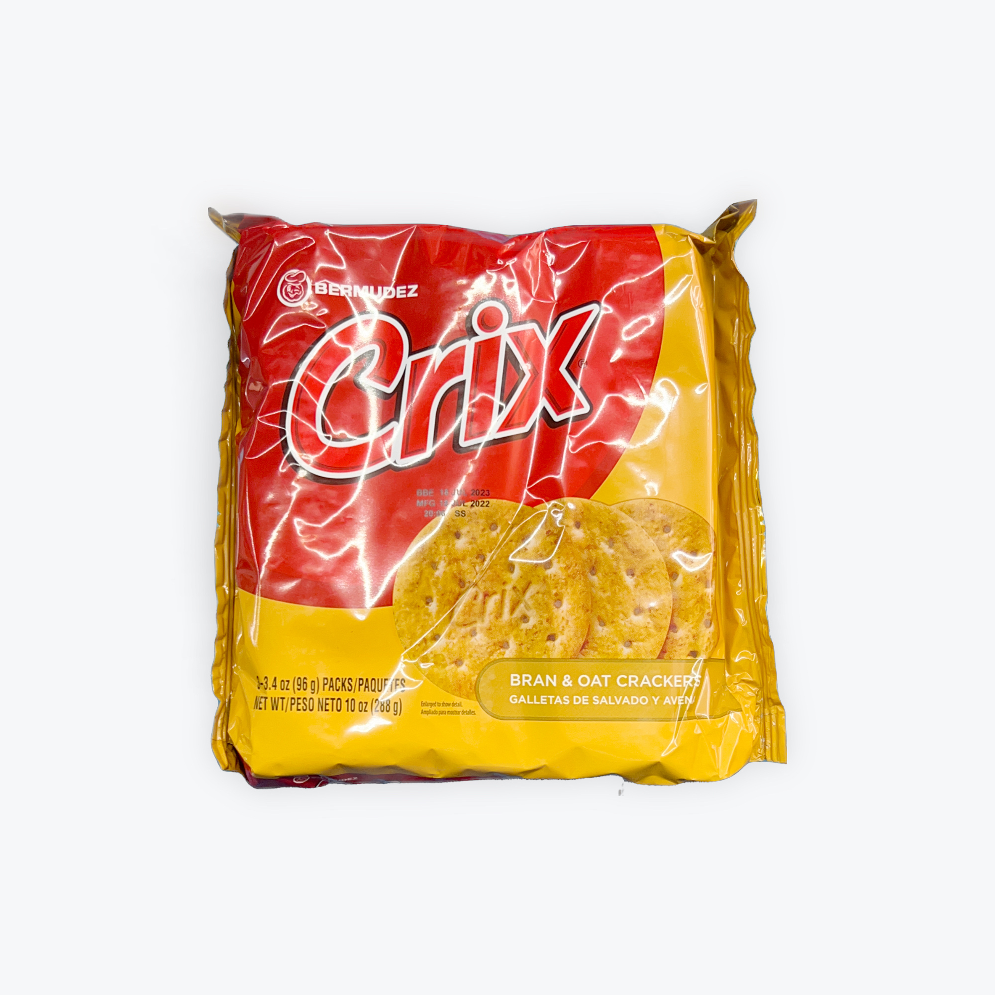 Crix Bran & Oat Crackers 10oz.