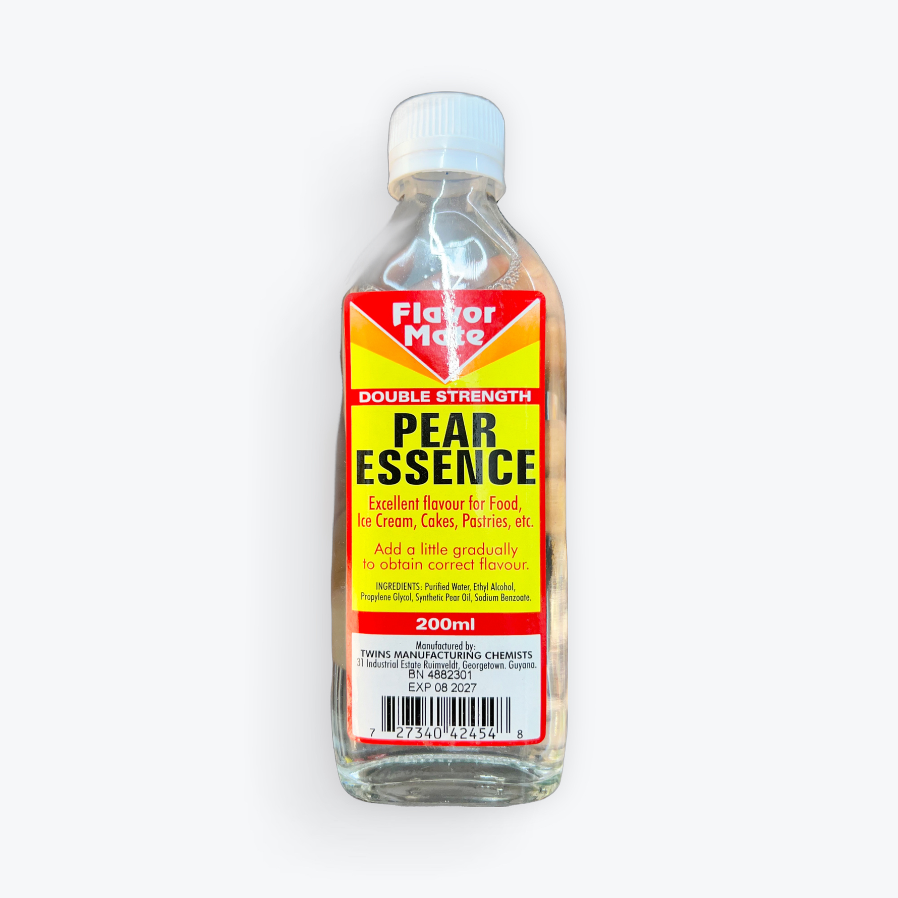 Flavor Mate Double Strength Pear Essence 200mL.