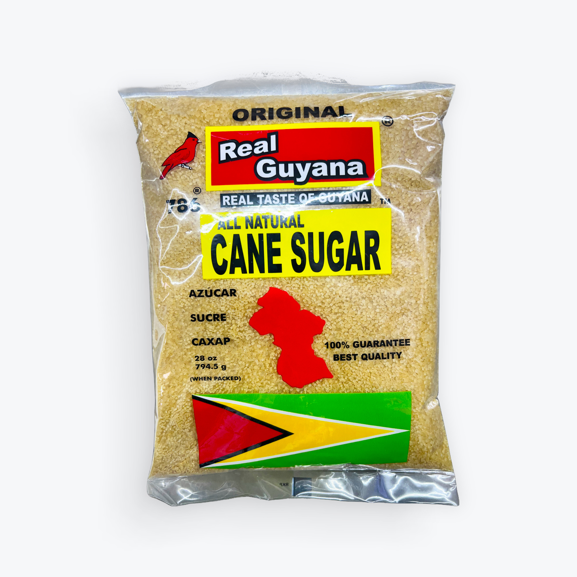 Real Guyana Cane Sugar 28oz.