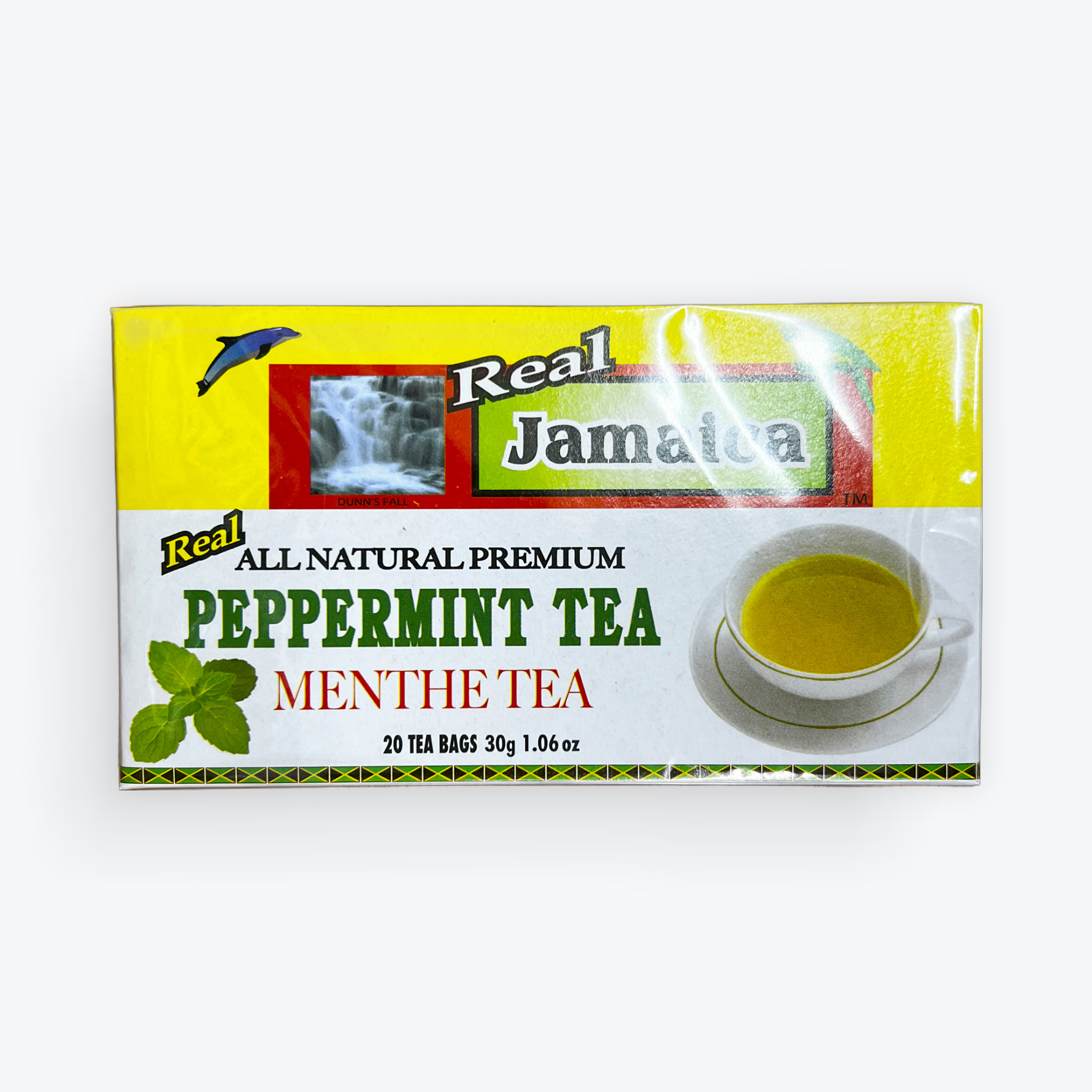 Real Jamaica Peppermint Tea 20ct.
