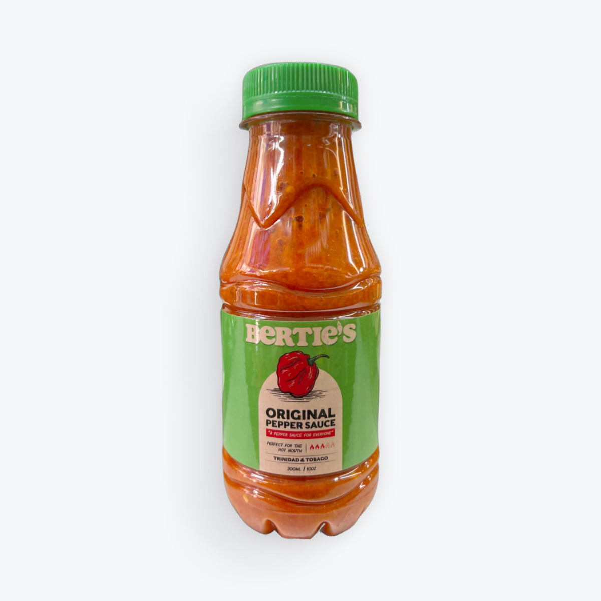 Bertie’s Original Pepper Sauce 10oz. (300mL.)