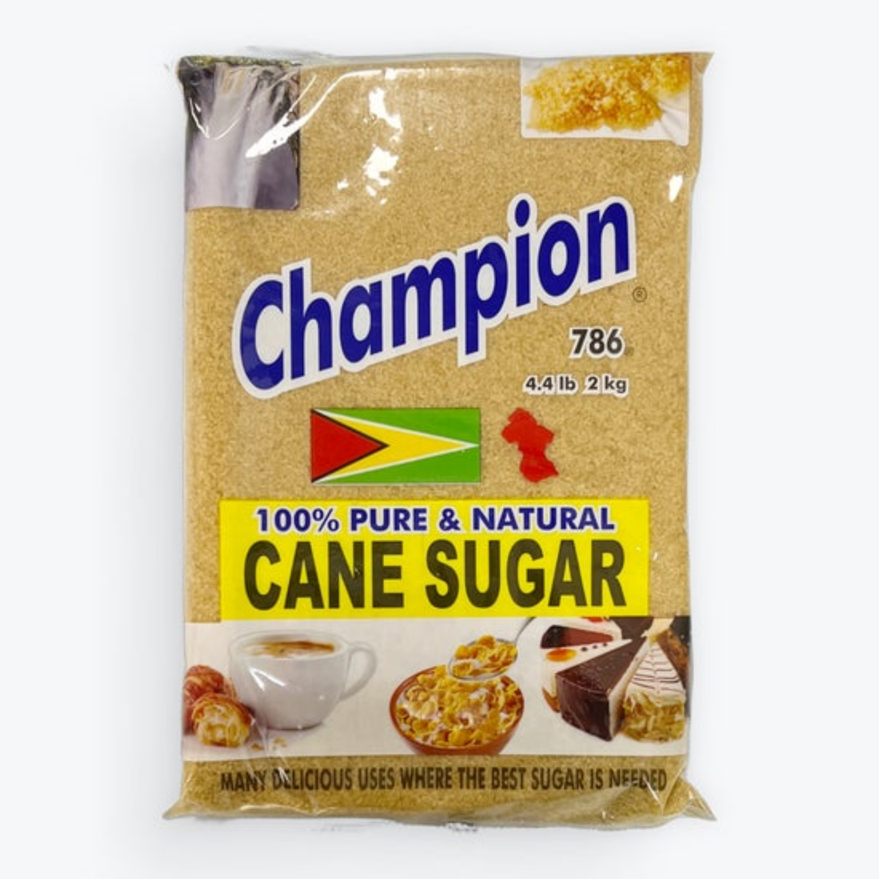 Champion Cane Sugar 4.4lbs.