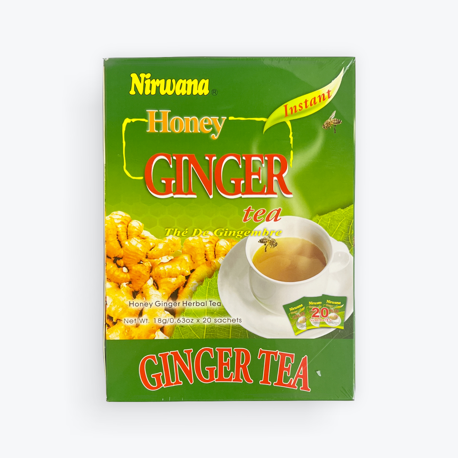 Nirwana Honey Ginger Tea 18g/20pcs.