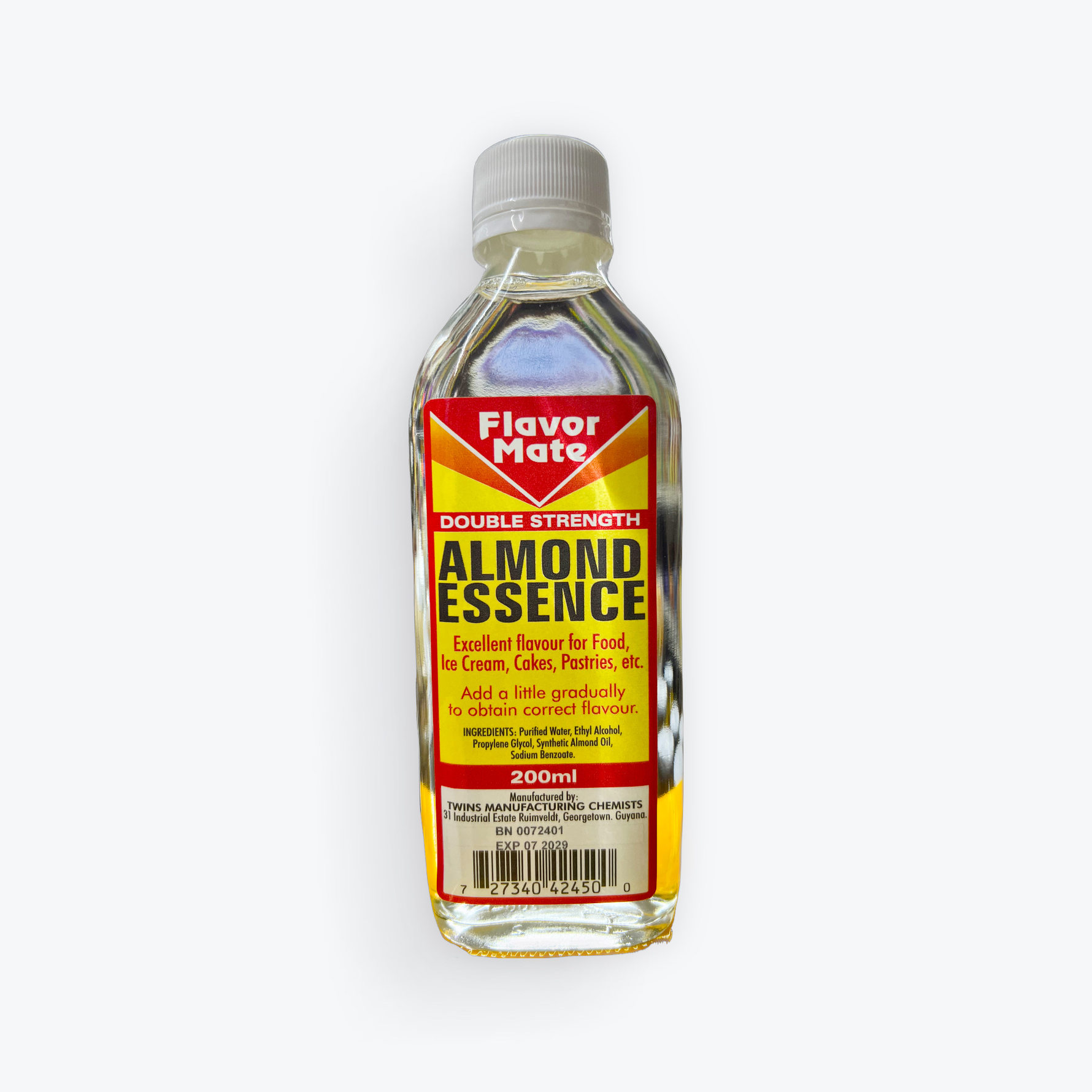 Flavor Mate Double Strength Almond Essence 200mL.