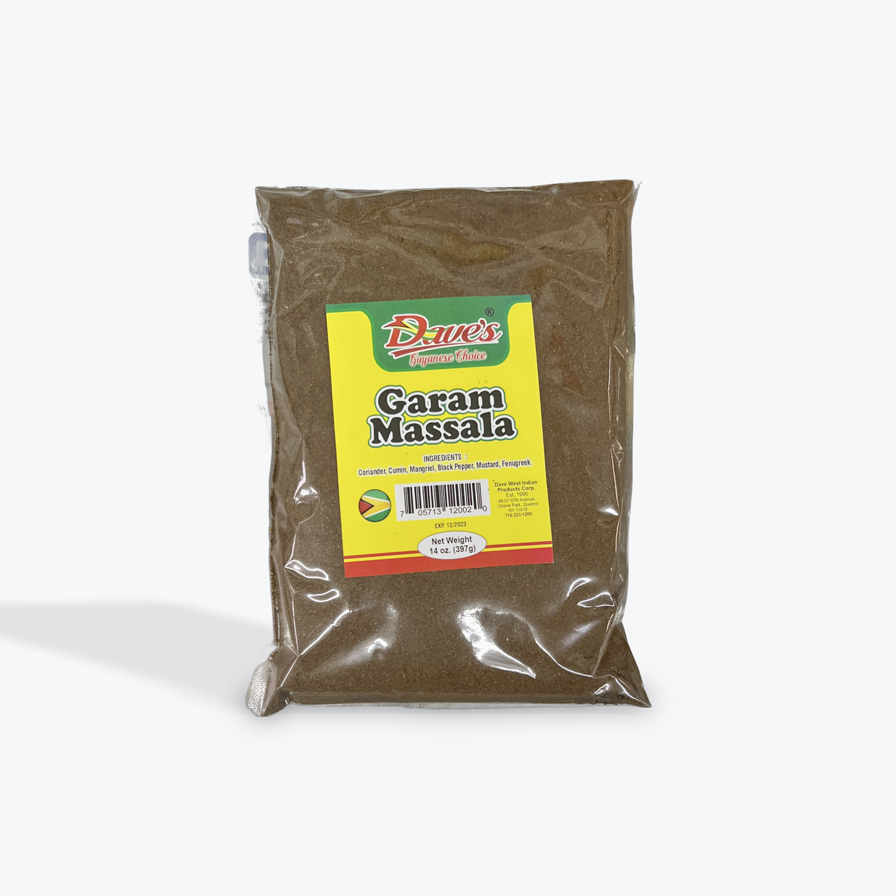 Dave’s Garam Masala 14oz.
