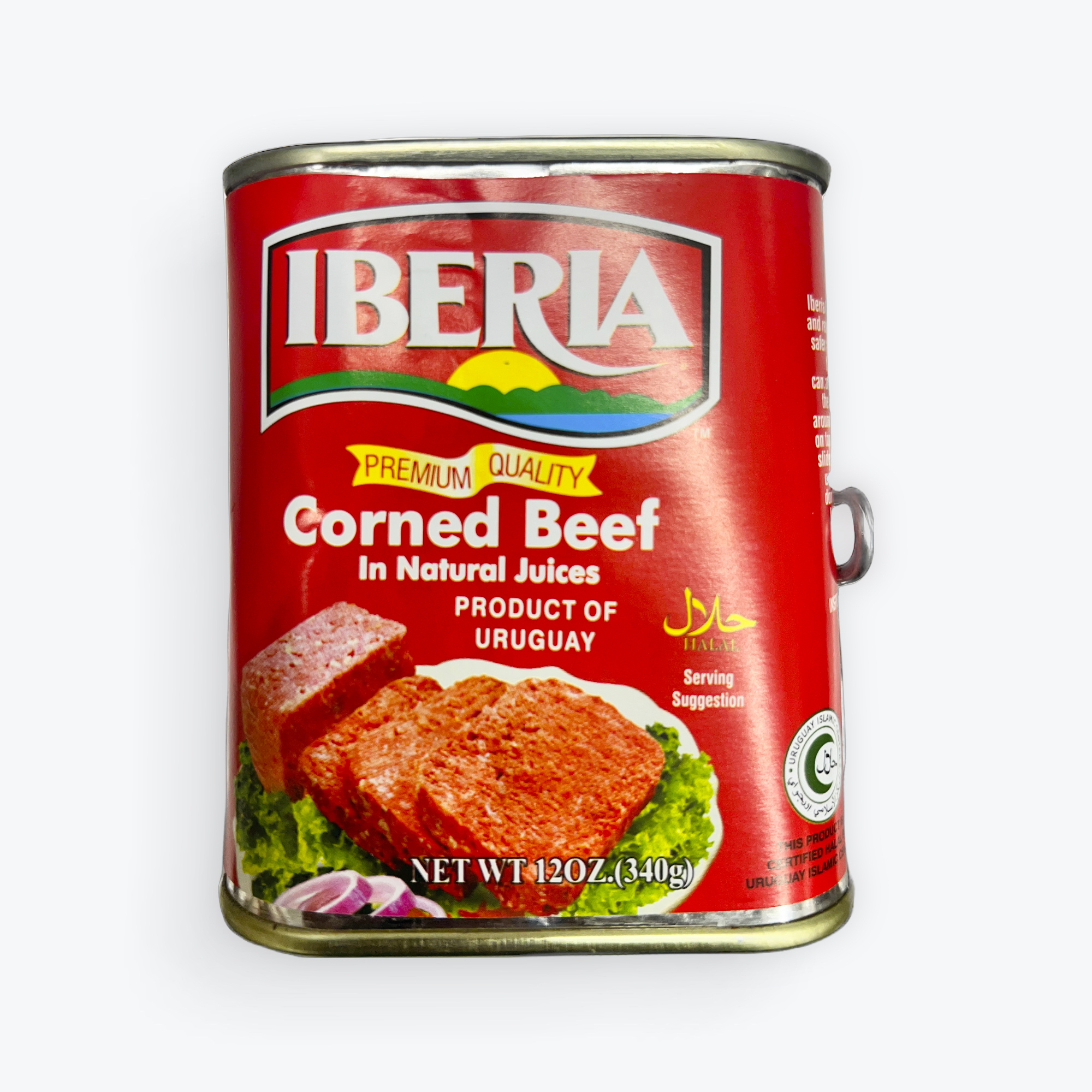 Iberia Corn Beef Halal 12oz.
