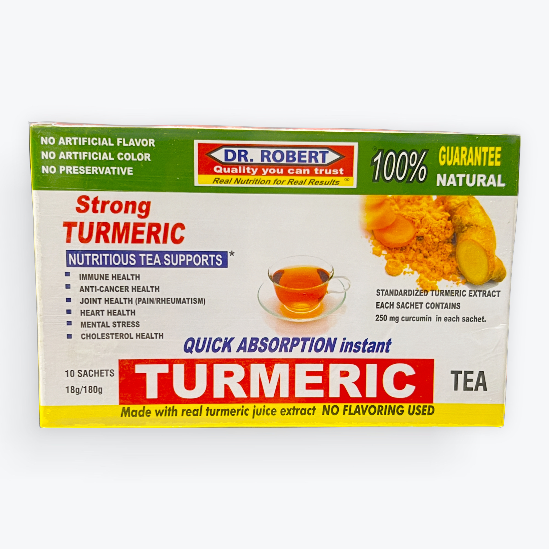 Dr. Robert Turmeric Tea 10pcs.