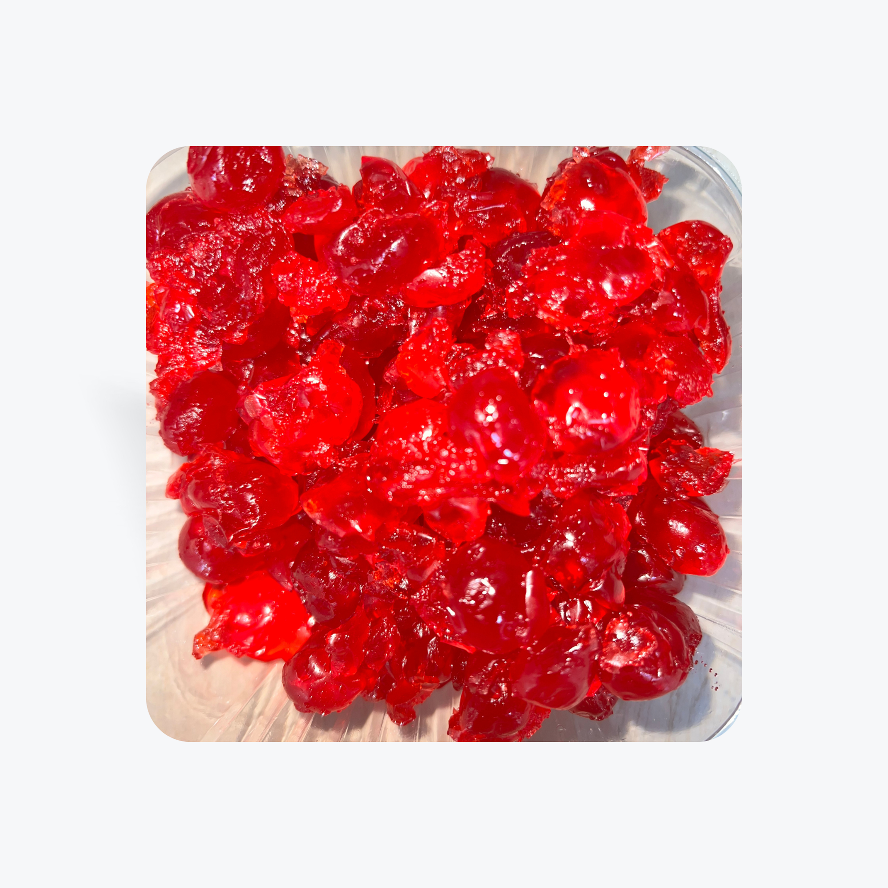 Container of Red Cherries (1 Pound)