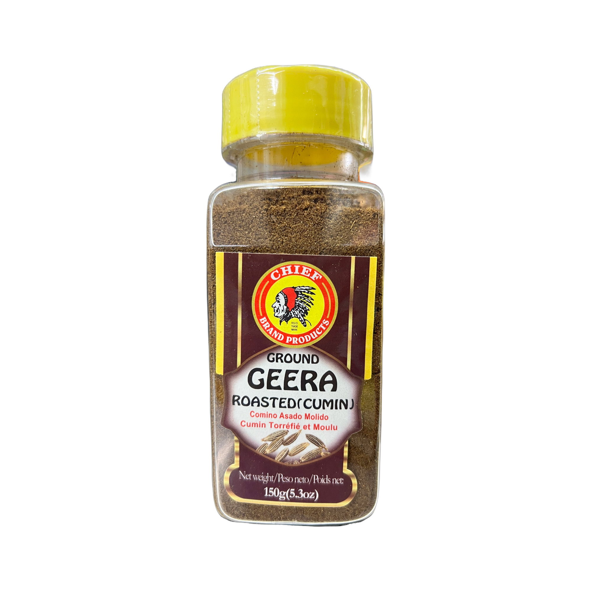 Chief Roasted Geera Bottle 5.3oz.