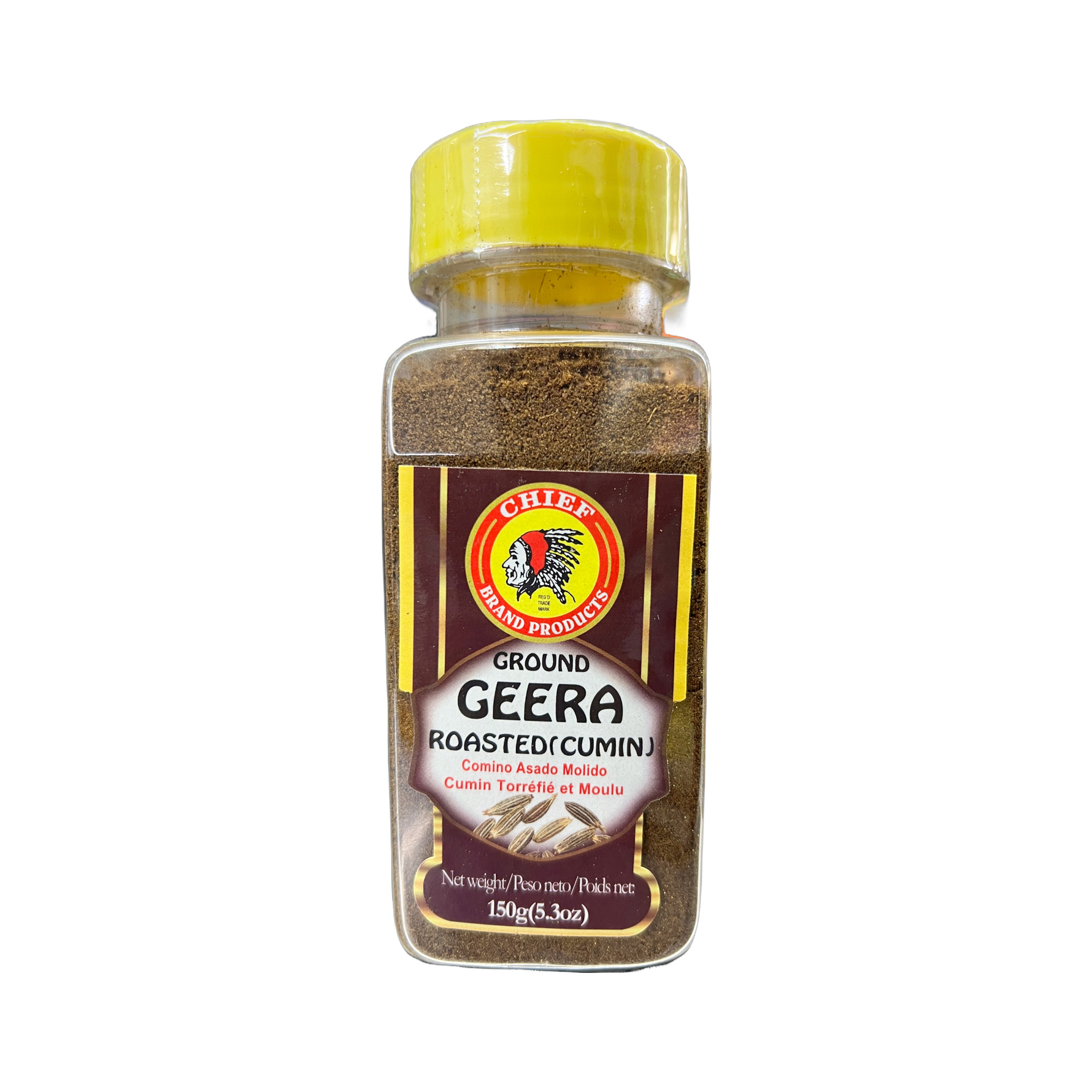 Chief Roasted Geera Bottle 5.3oz.