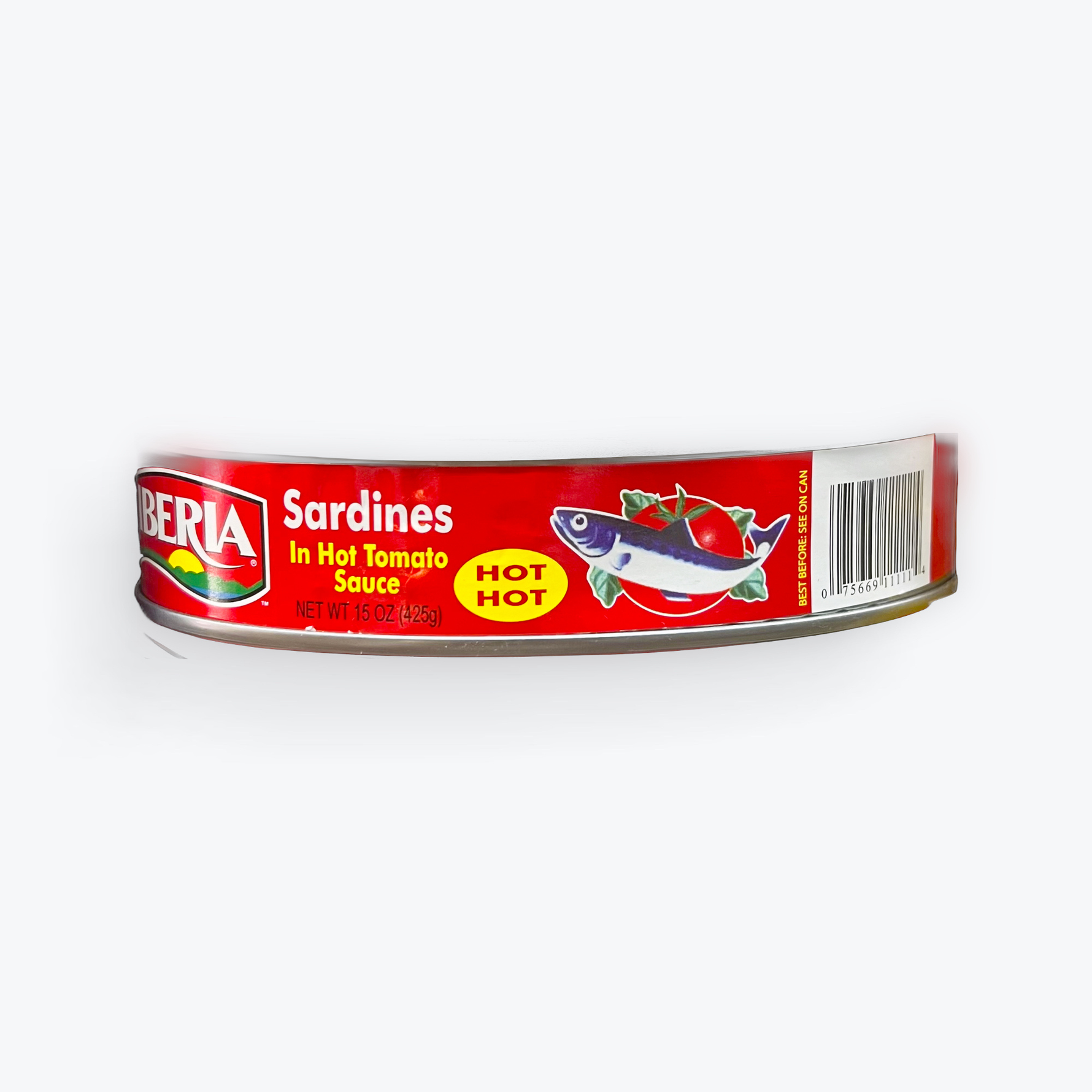 Iberia Sardines in Hot Tomato Sauce 15oz.