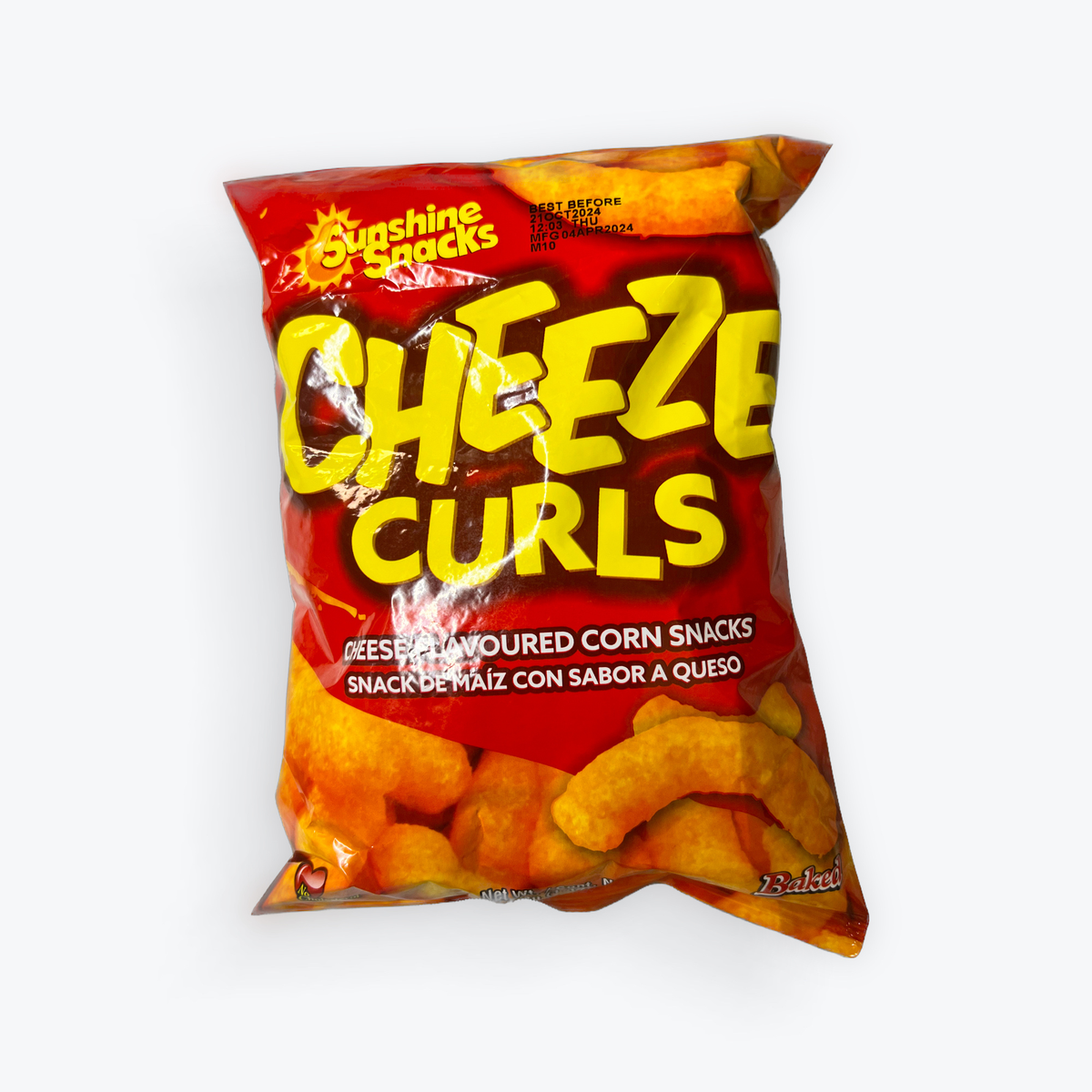 Sunshine Snacks Cheeze Curls 1.17oz.