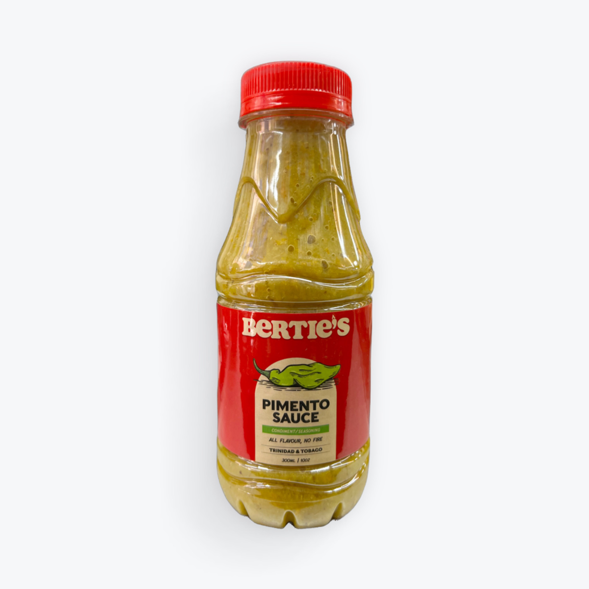 Bertie’s Pimento Sauce 10oz. (300mL.)