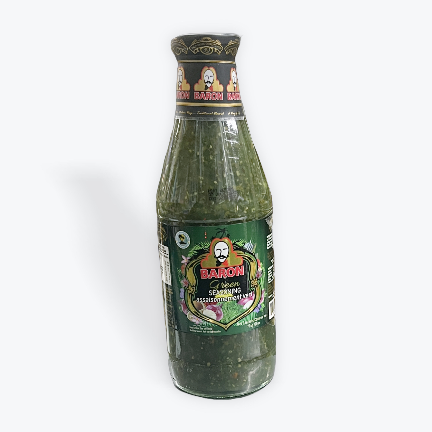 Baron Green Seasoning 28oz.