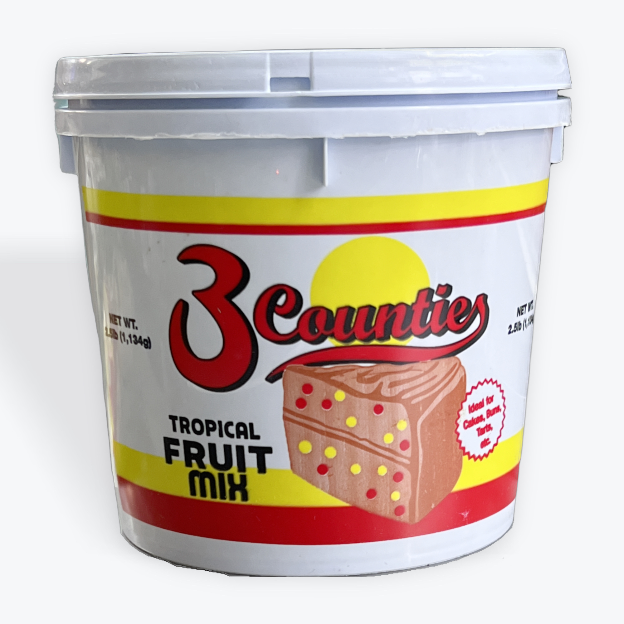 3 Counties Fruit Mix (Rum) 2.5lbs.