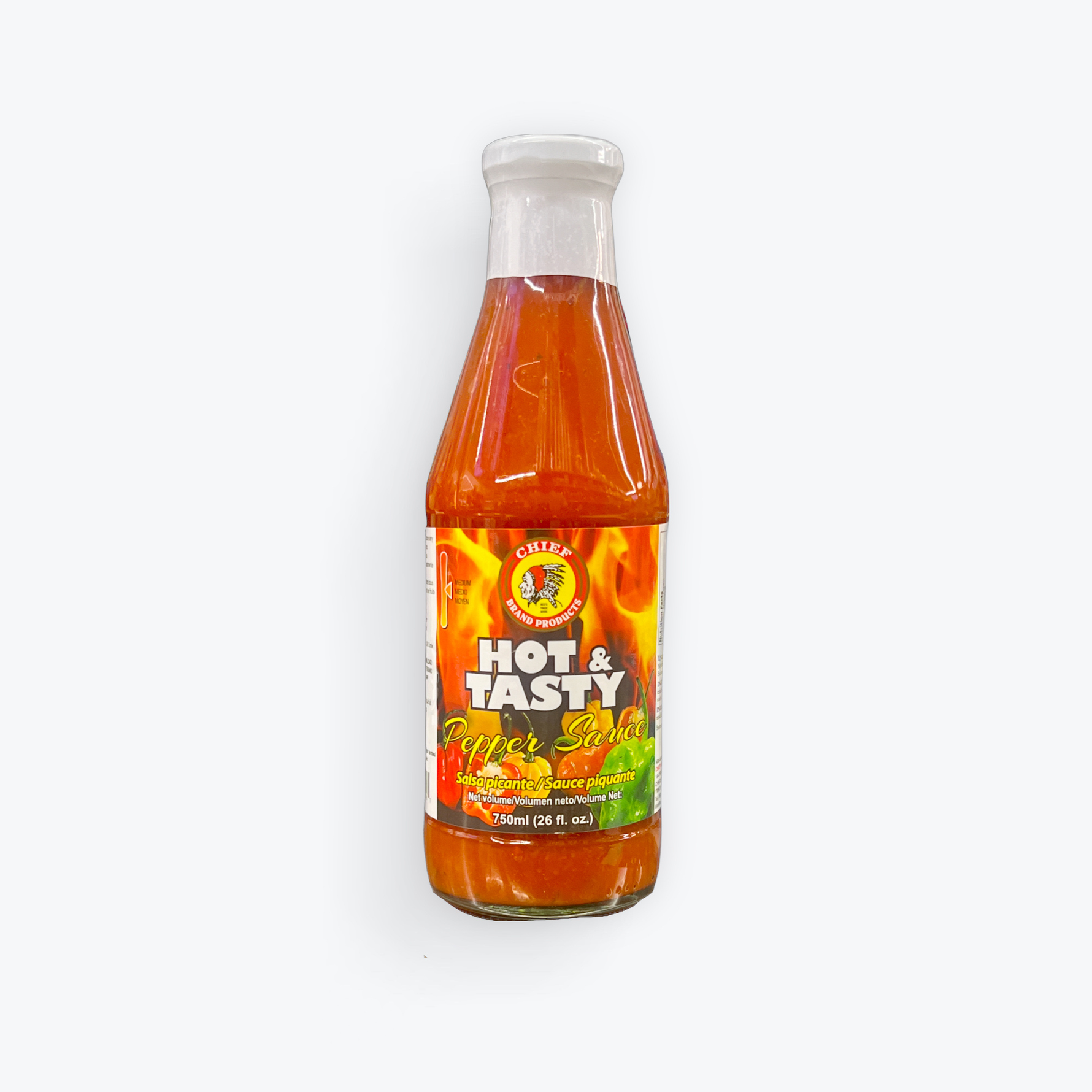 Chief Hot & Tasty Pepper Sauce 26floz.