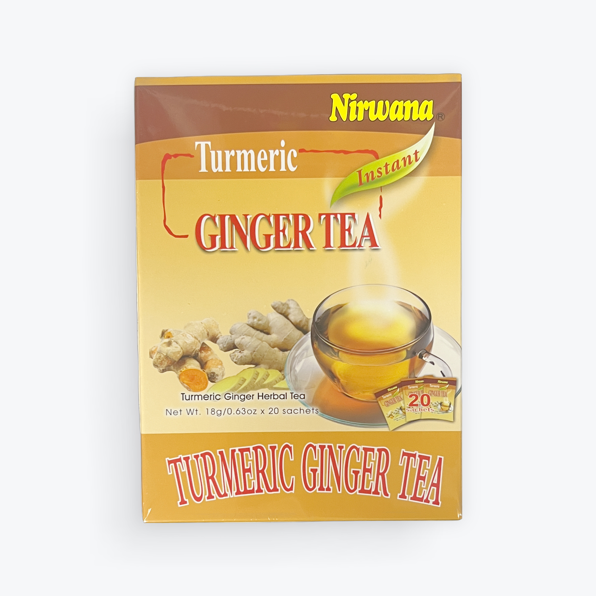 Nirwana Turmeric Ginger Tea 18g/20pcs.