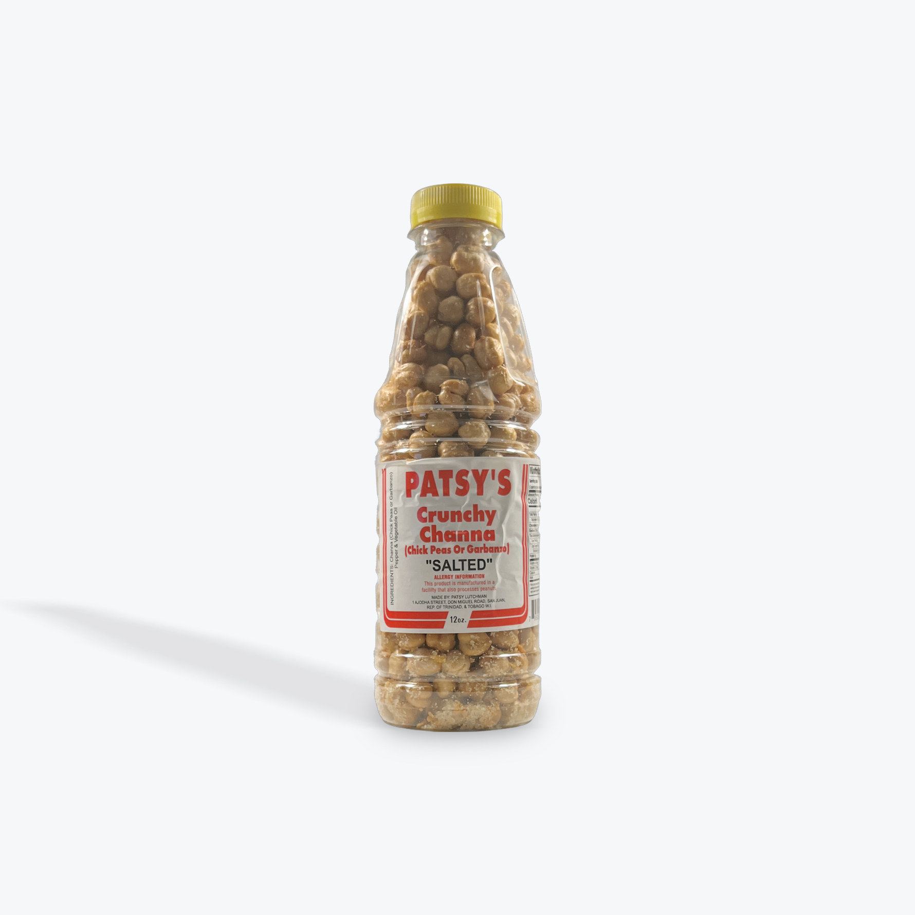 Patsy’s Crunchy Chana “Salted” 12oz.