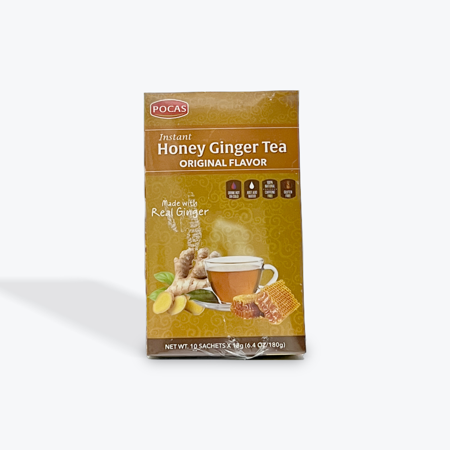 Pocas Honey Ginger Tea 6.4oz.