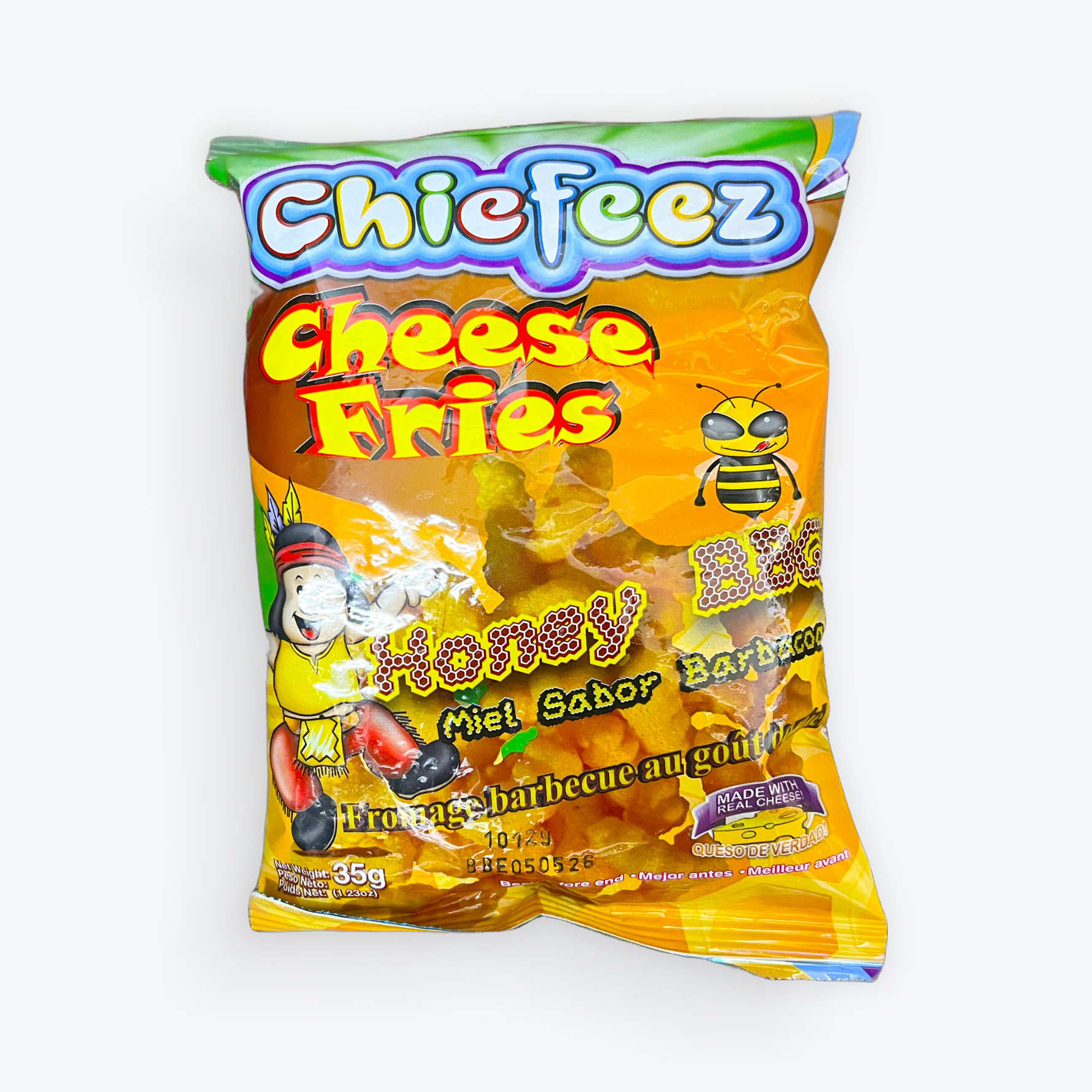 Chiefeez Cheese Fries Honey BBQ 35g.