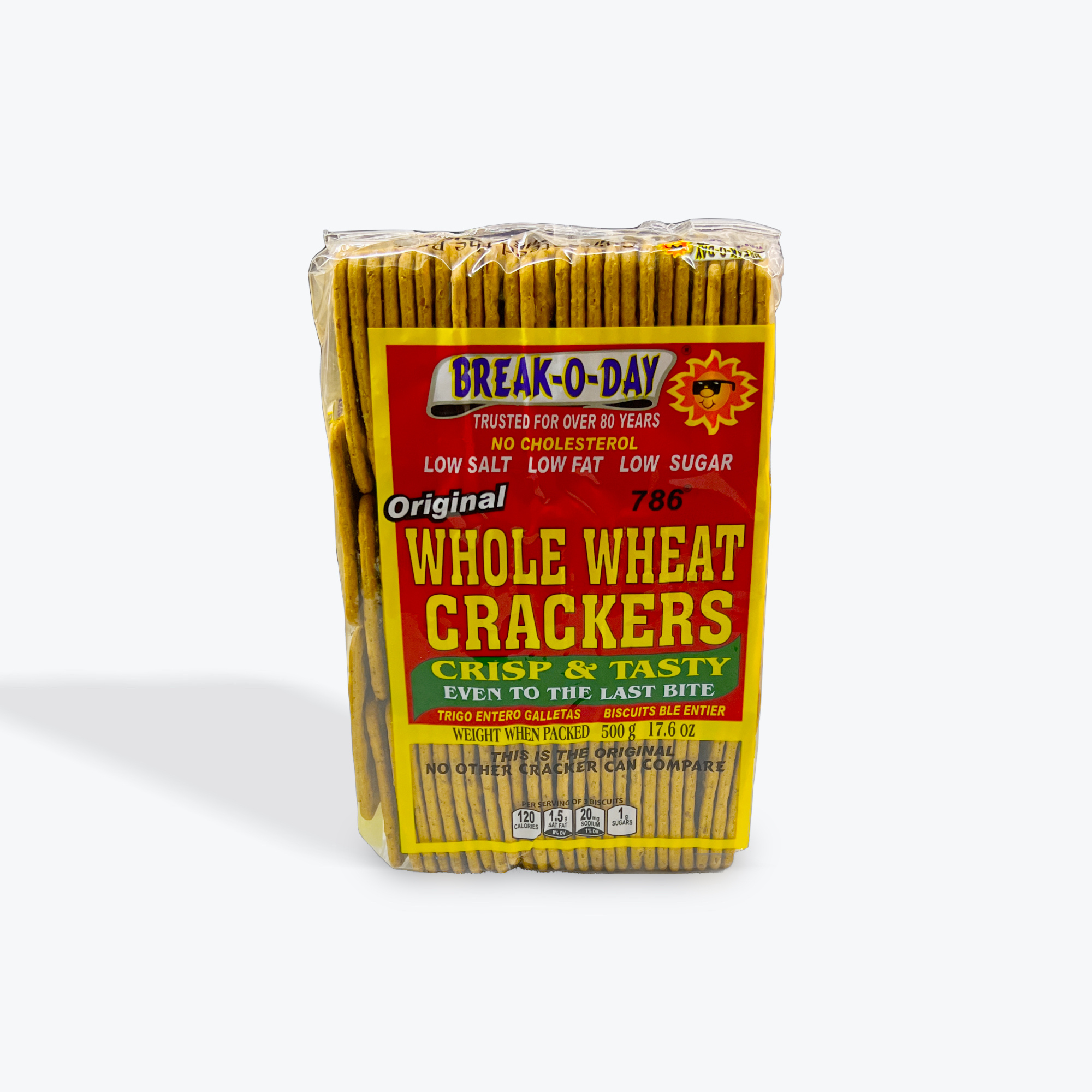 Break-O-Day Whole Wheat Crackers 17.6oz.
