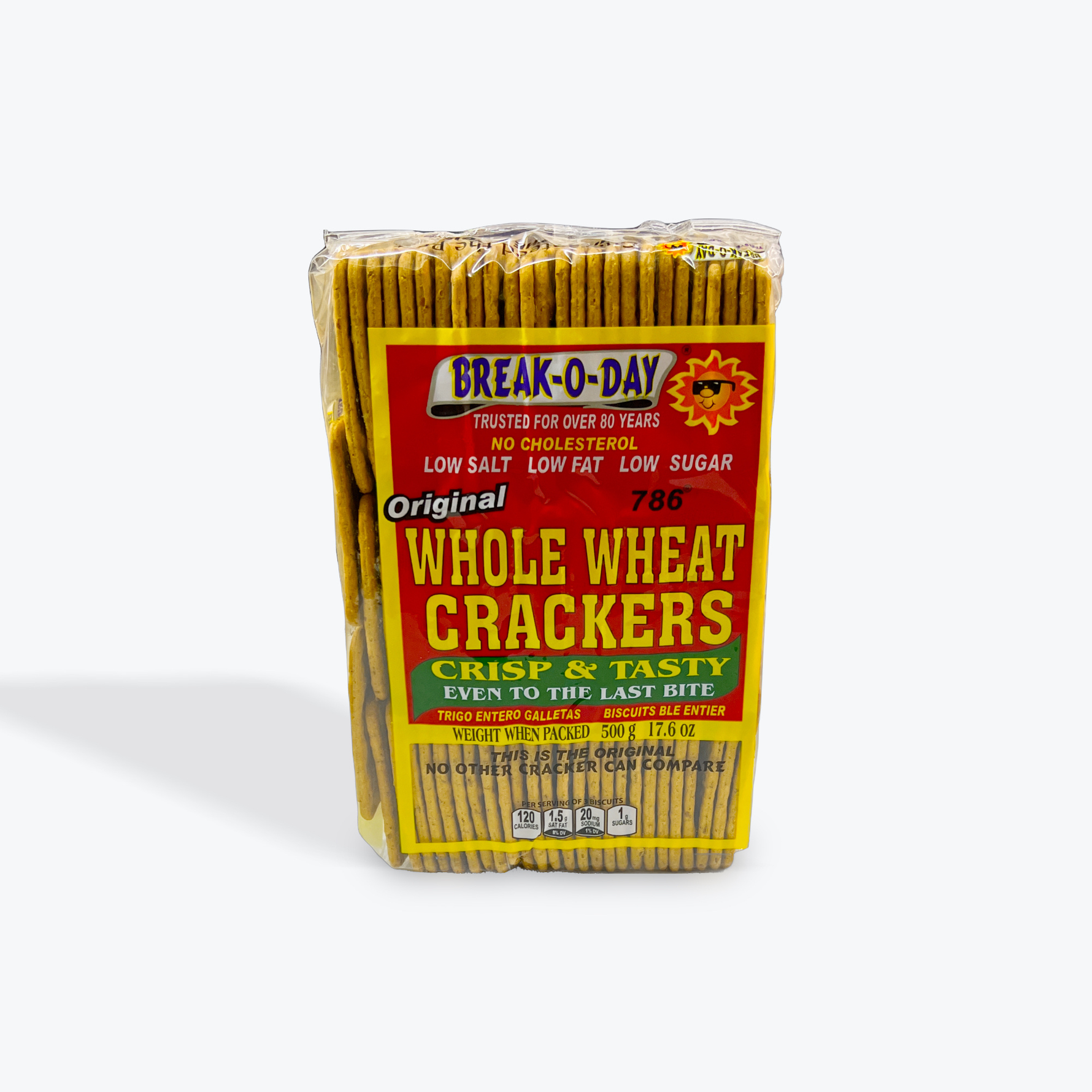Break-O-Day Whole Wheat Crackers 17.6oz.