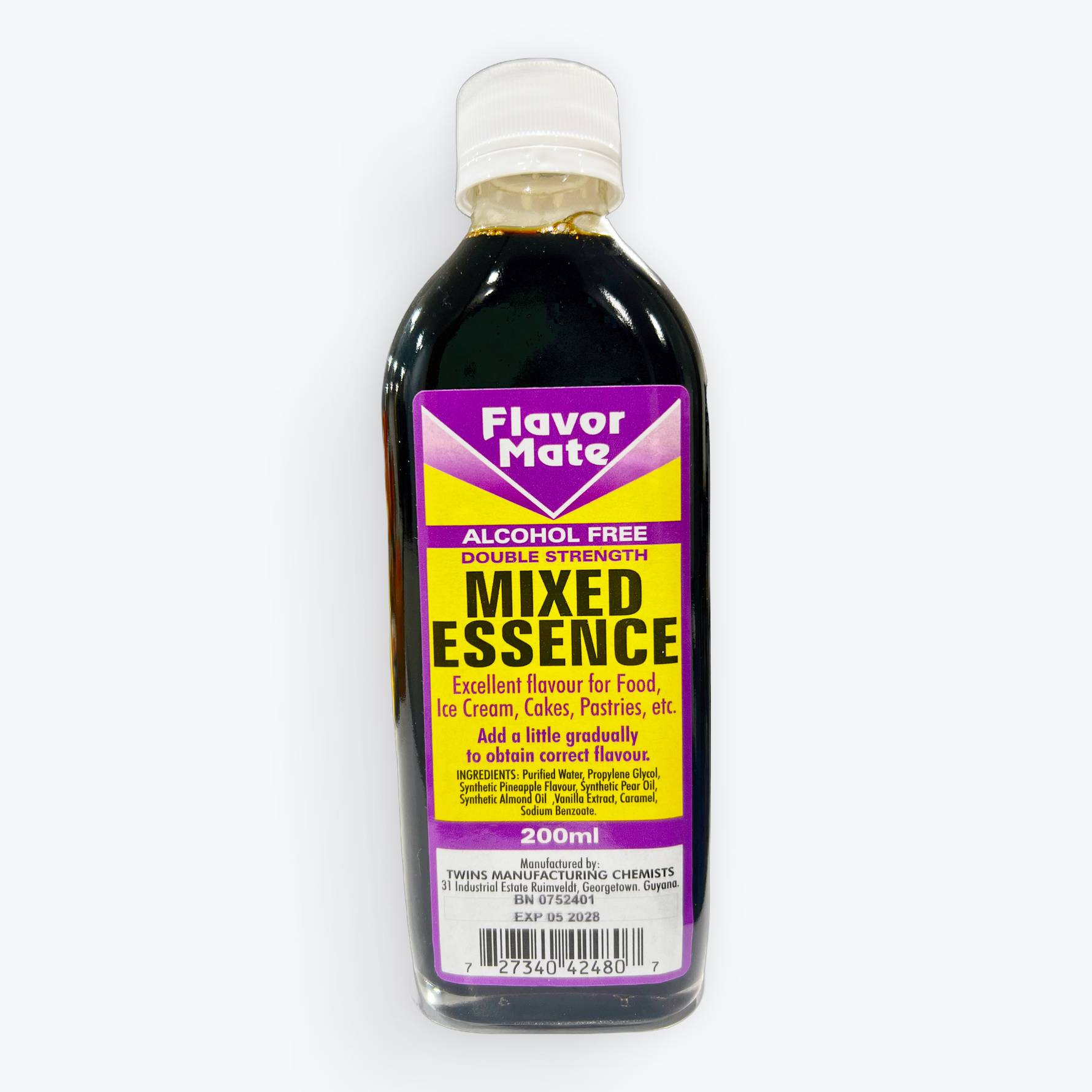 Flavor Mate Alcohol Free Double Strength Mixed Essence 200mL.