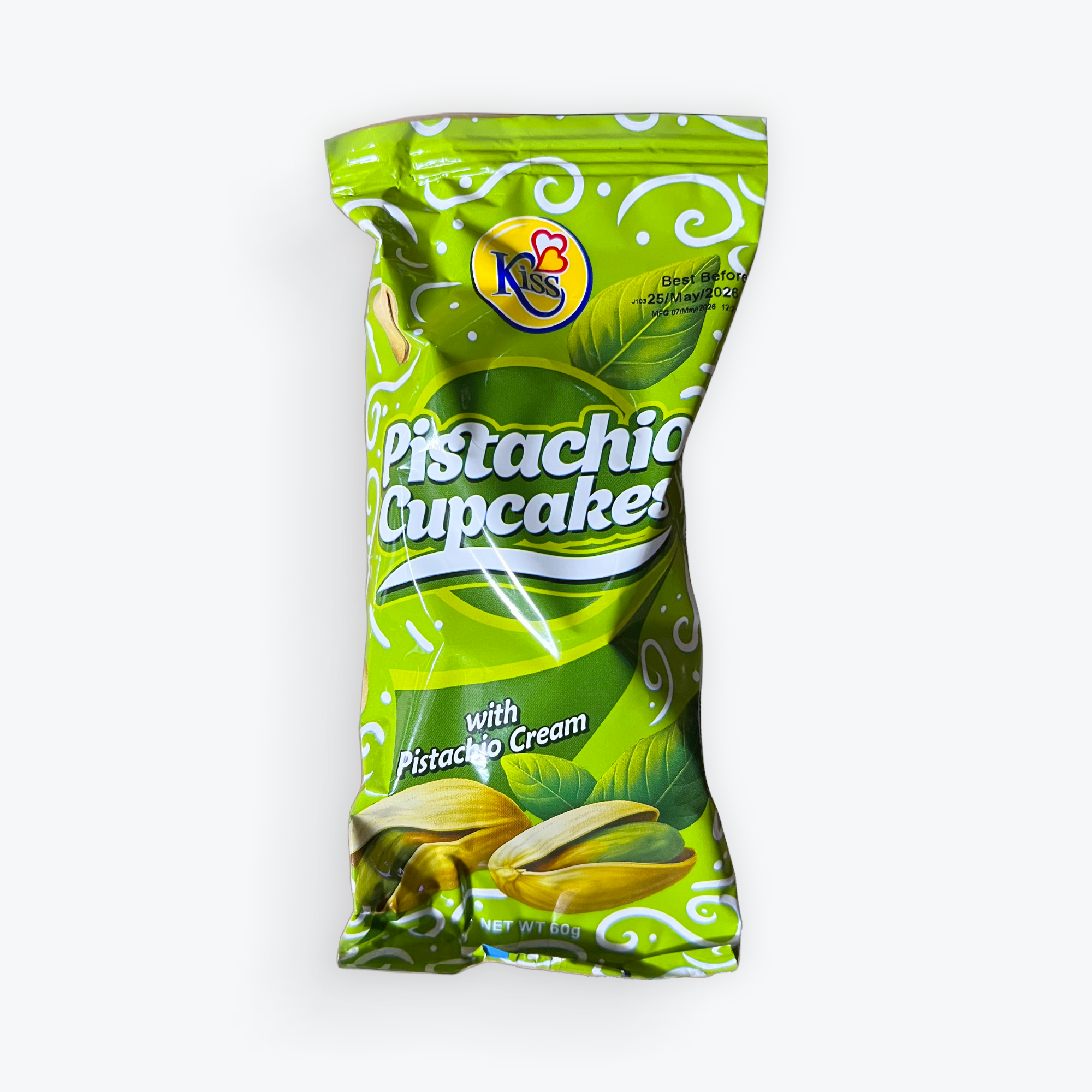 Kiss Cake Pistachio 60g.