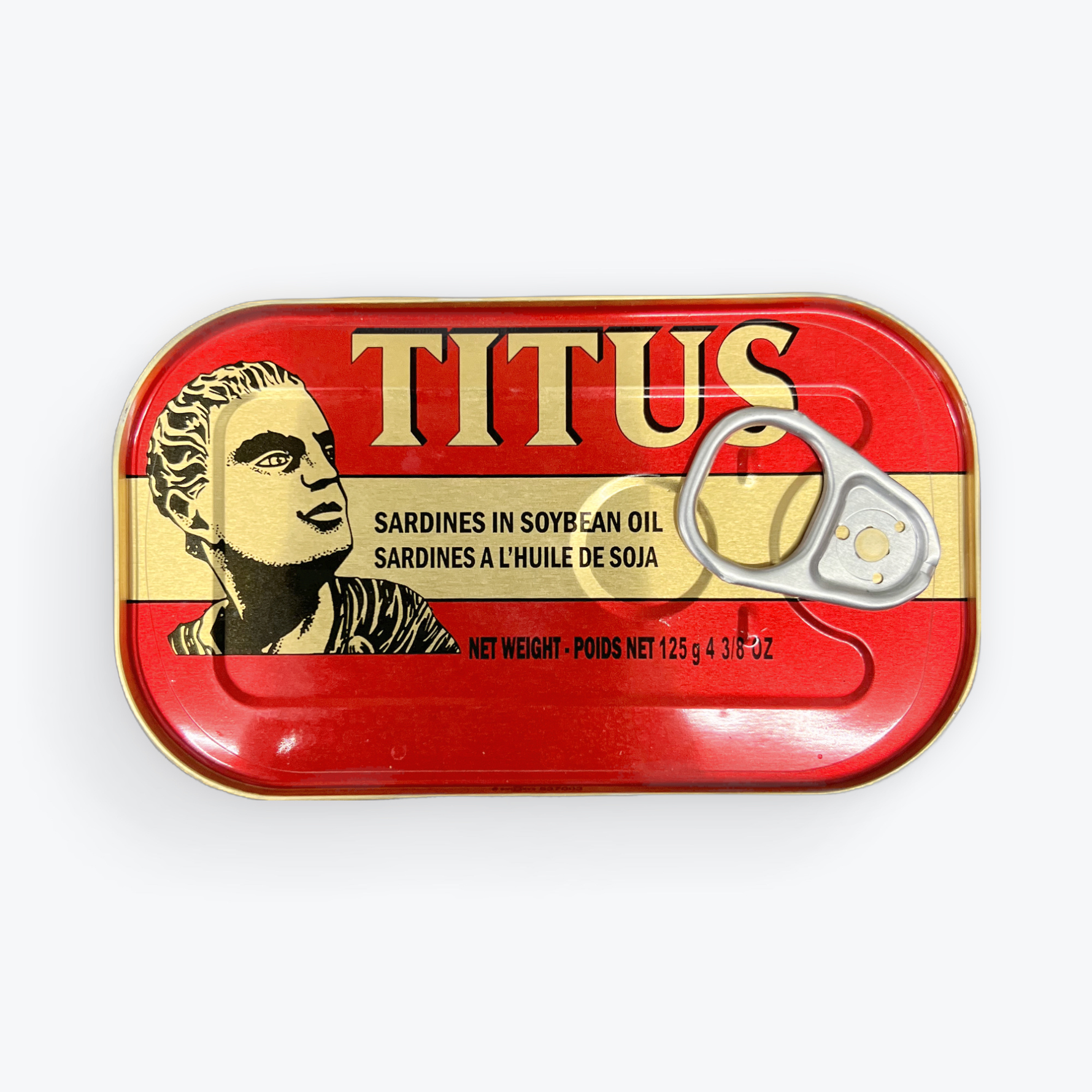 Titus Sardines In Soybean Oil 125g.