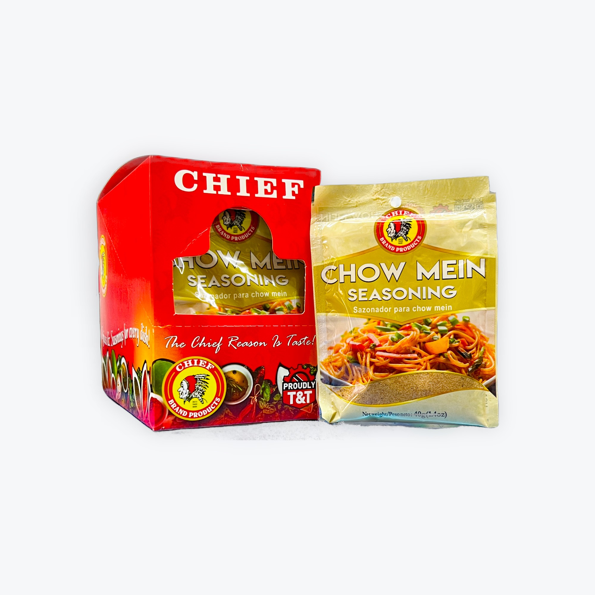 Chief Chowmein Seasoning 20pc.