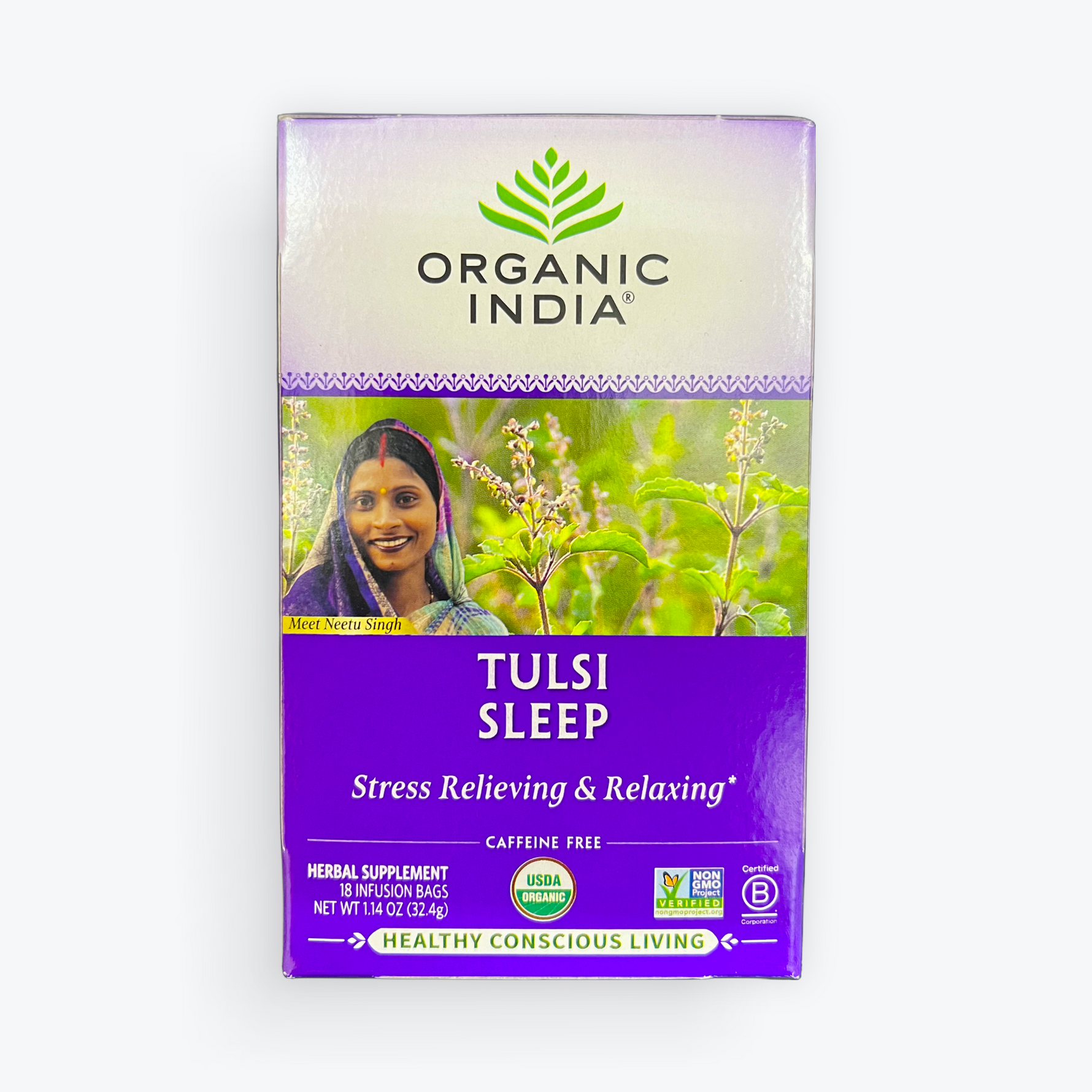 Organic India Tulsi Sleep Tea 1.14oz.
