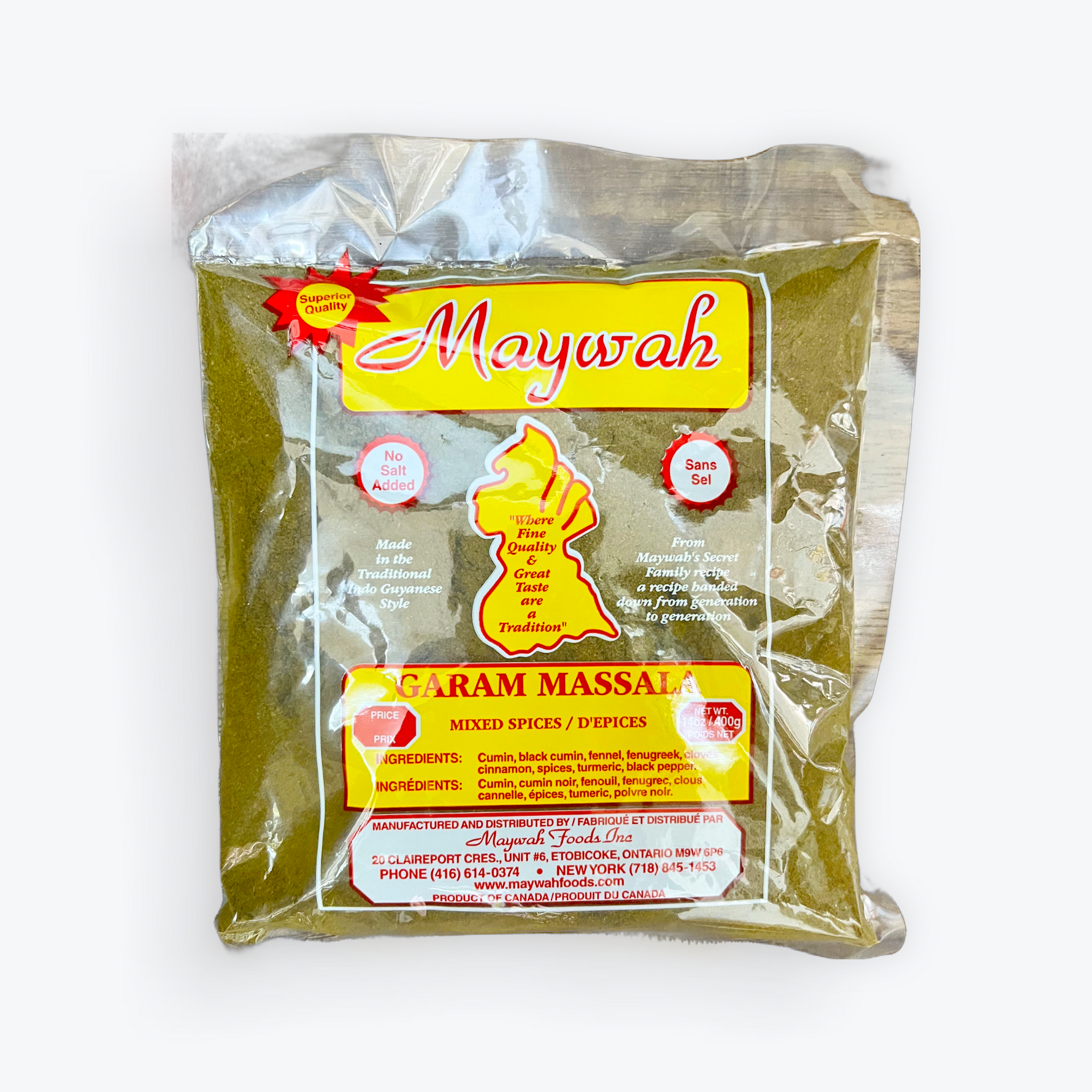 Maywah Garam Massala