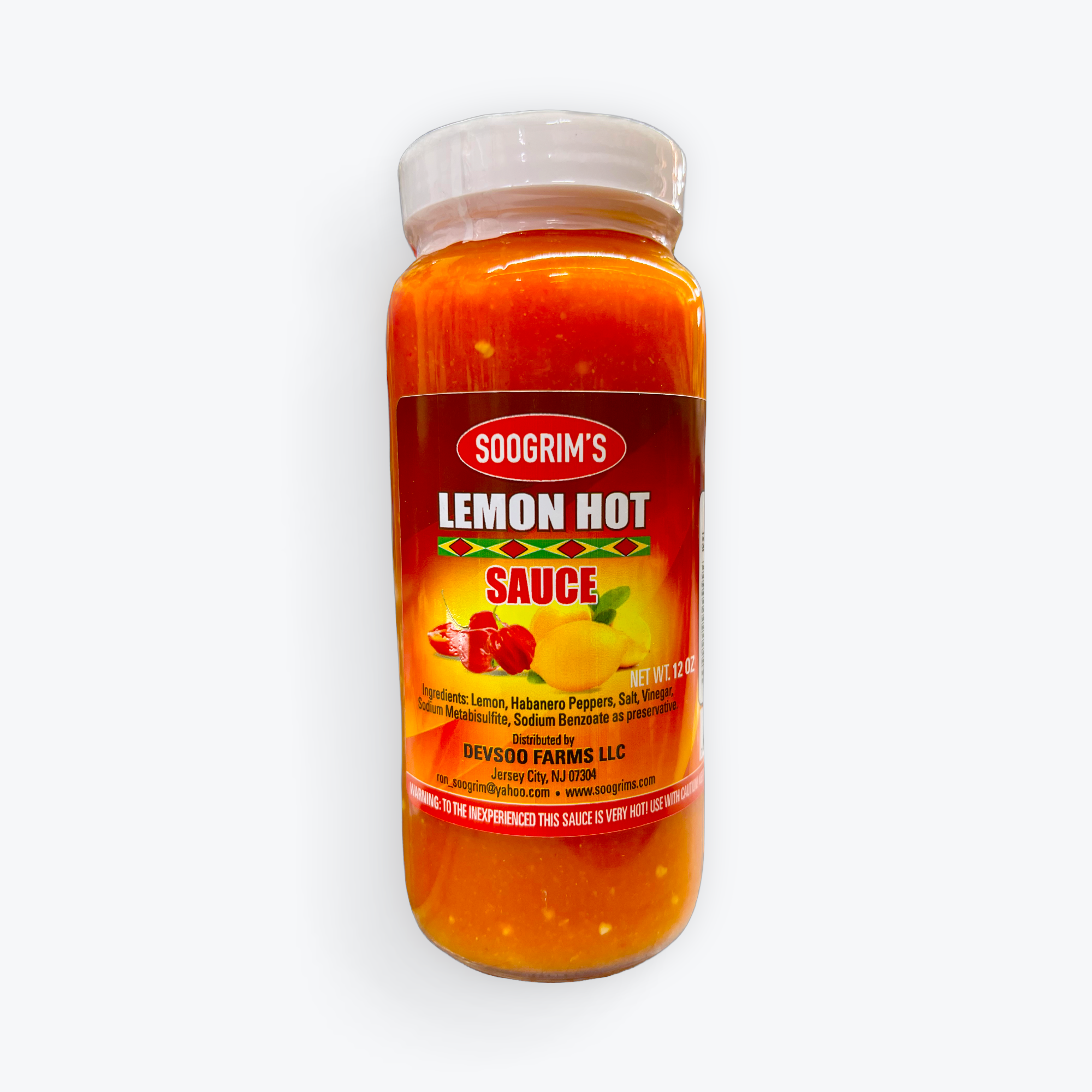 Soogrim’s Lemon Hot 12oz.
