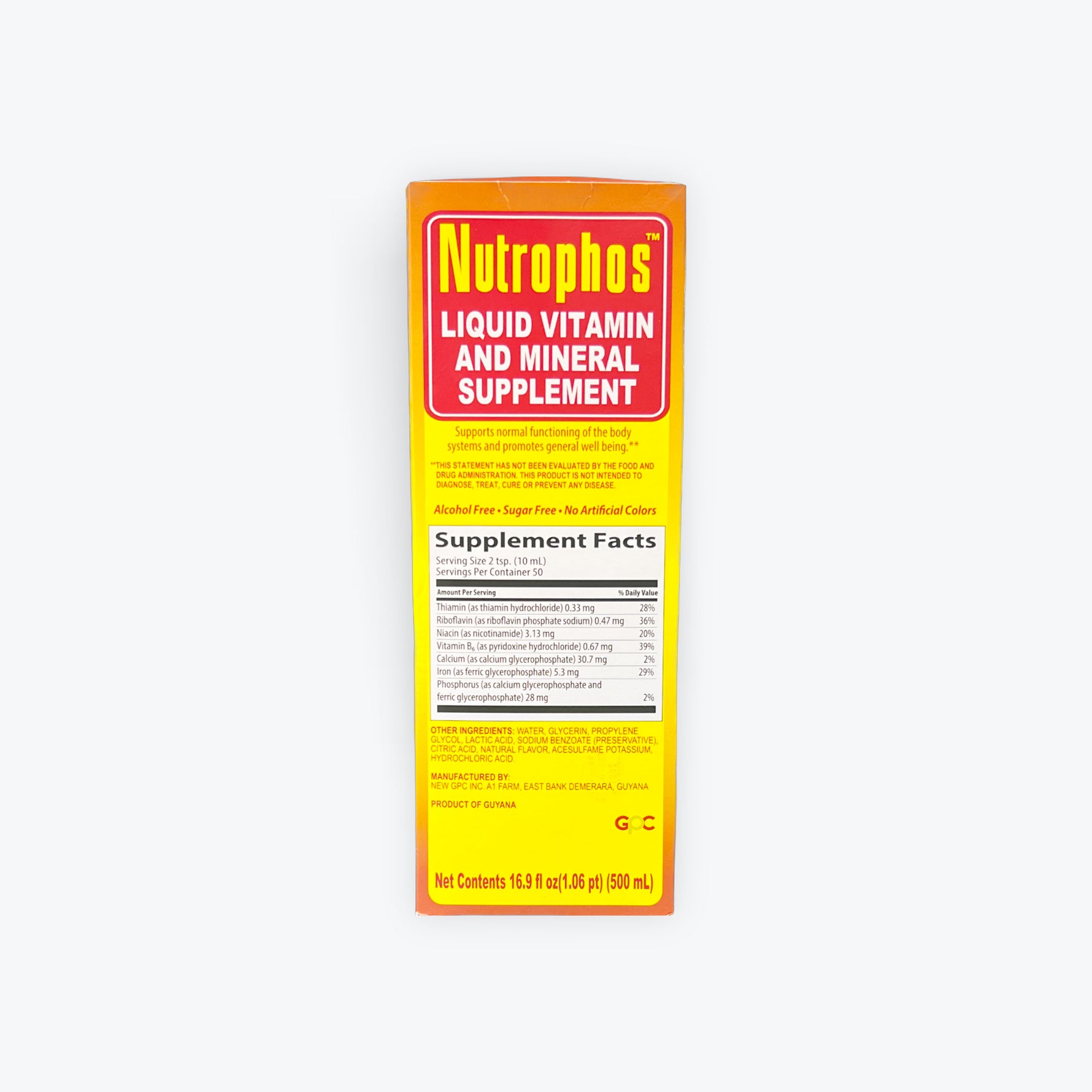Nutrophos Liquid Vitamin and Mineral Supplement